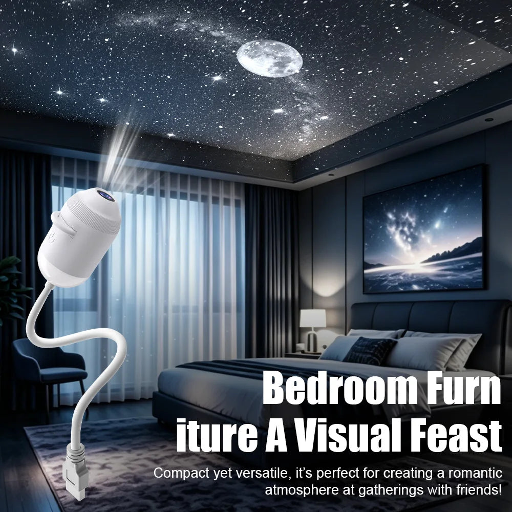 Portable Mini Starry Sky Projection Lamp