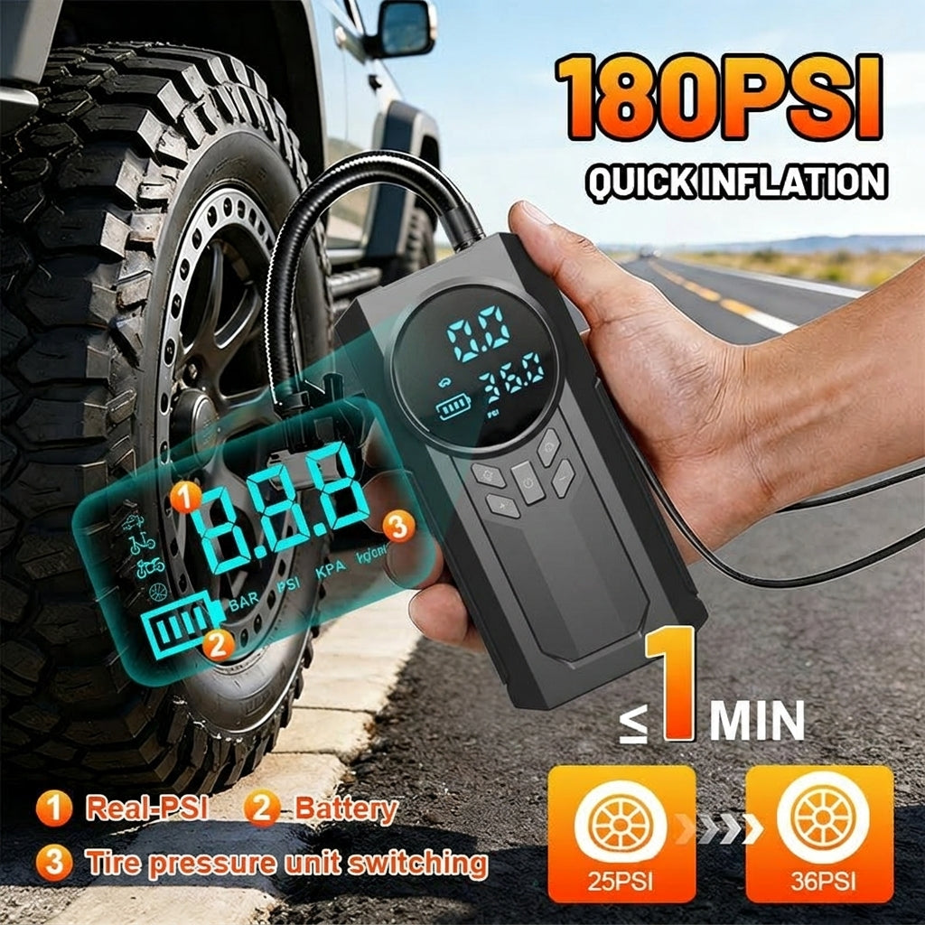 Portable Digital Air Compressor