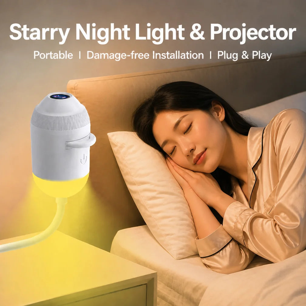 Portable Mini Starry Sky Projection Lamp